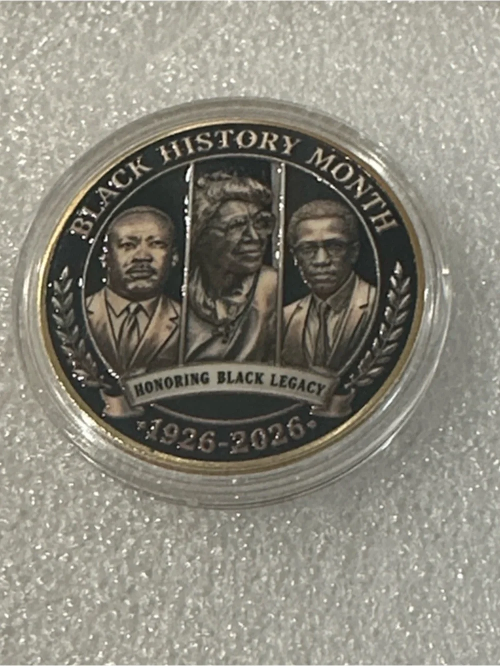 Black History Month Commemorative Coin - Honoring Black Legacy